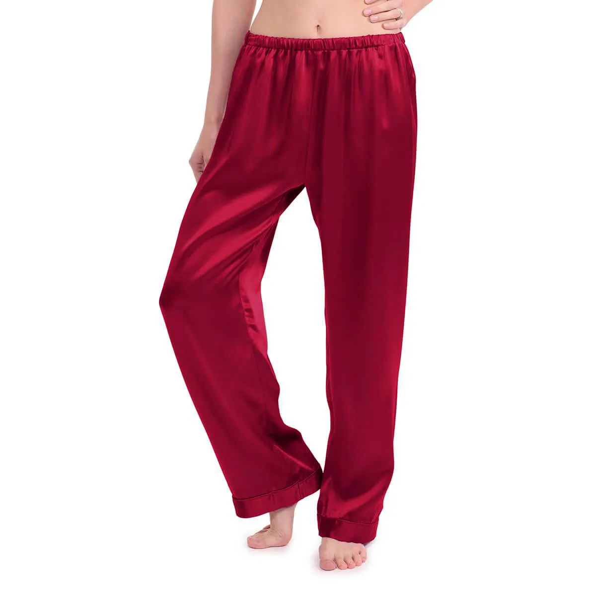 100% Silk Pajama  Long Pant For Women