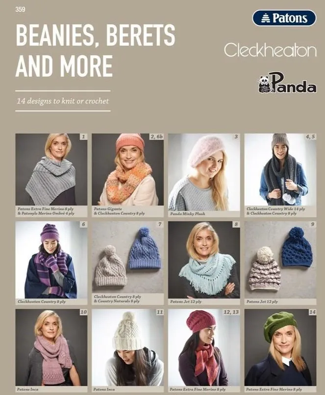 359 Beanies, Berets & More