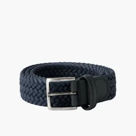 3.5cm Woven Elastic Belt (Dark Blue)