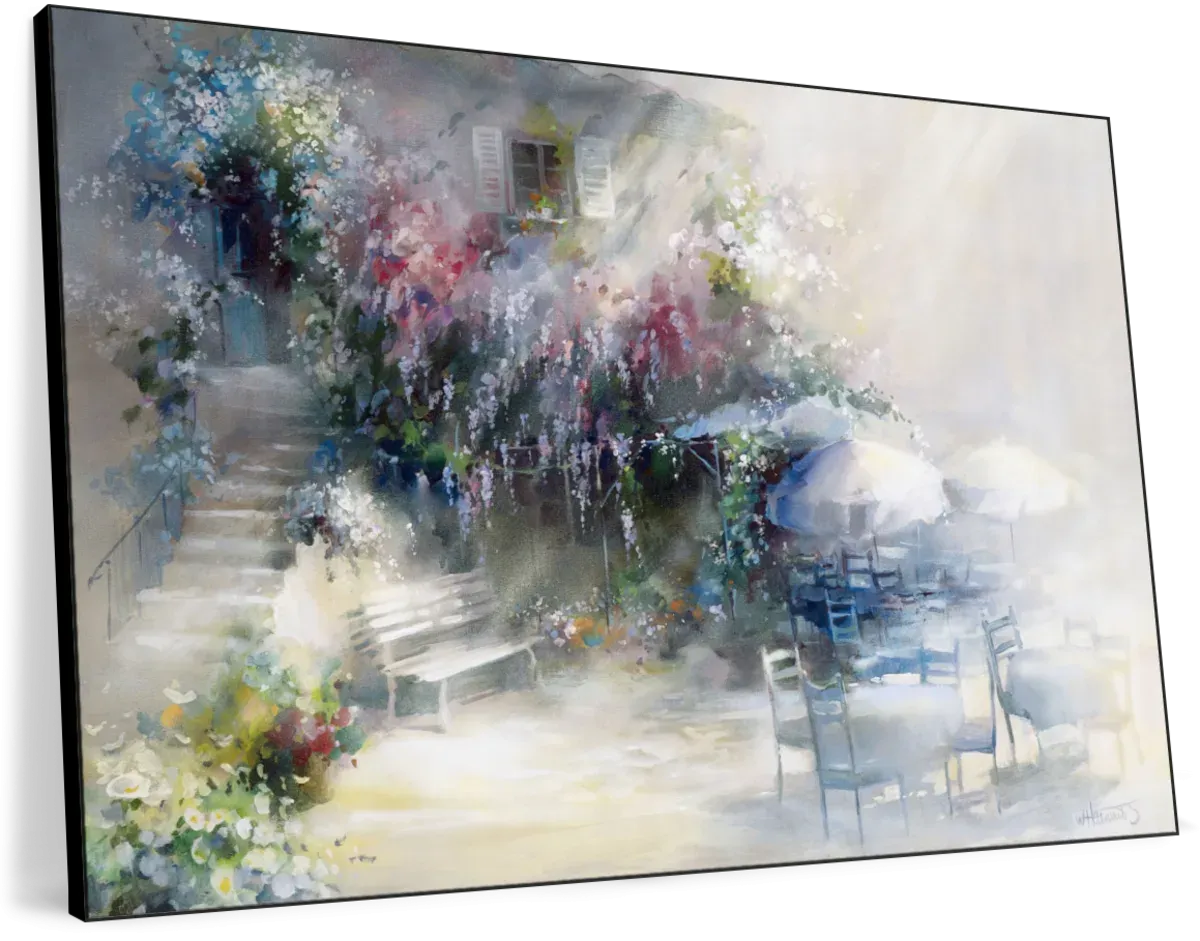 A Blue Garden Wall Art