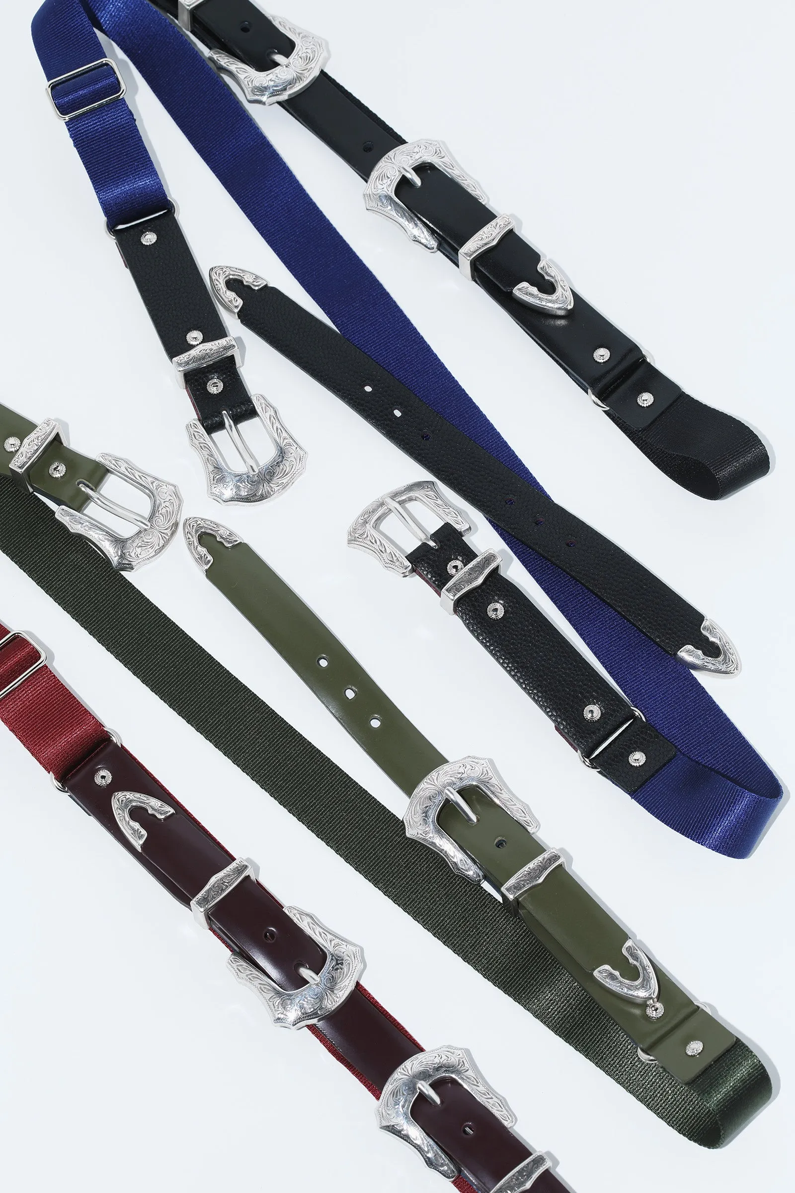 AH945 – Double Buckle Nylon Belt