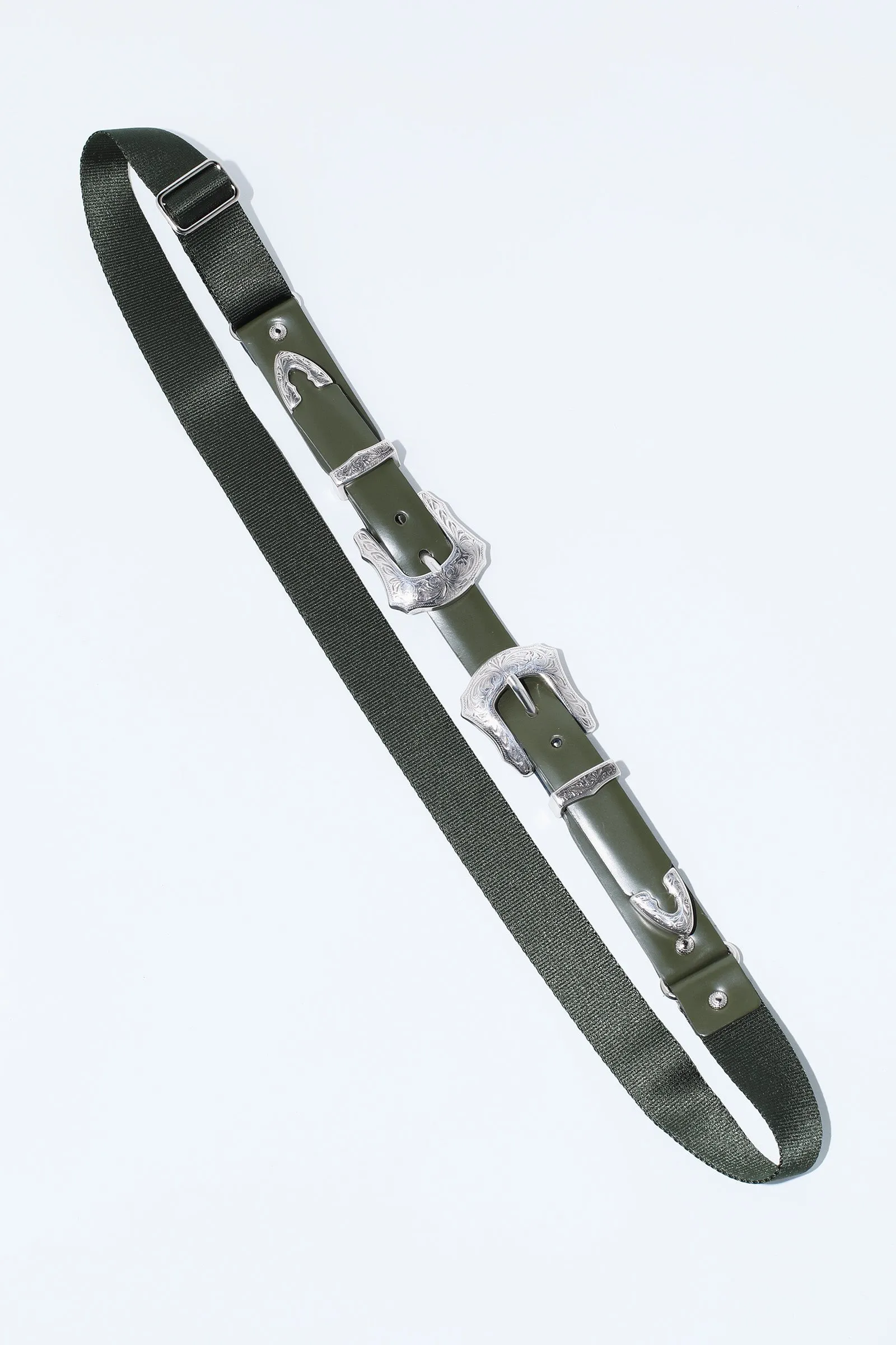 AH945 – Double Buckle Nylon Belt