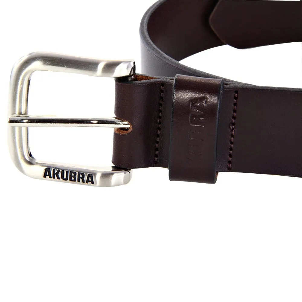 Akubra Leather Belt Kempsey - Black