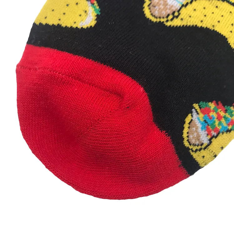 All over Printed Socks Cotton Colorful Cartoon