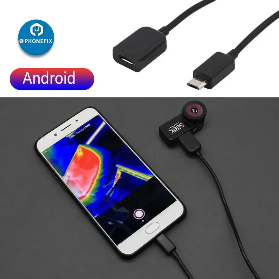 Android Lightning Extension Cable for SEEK Thermal Camera