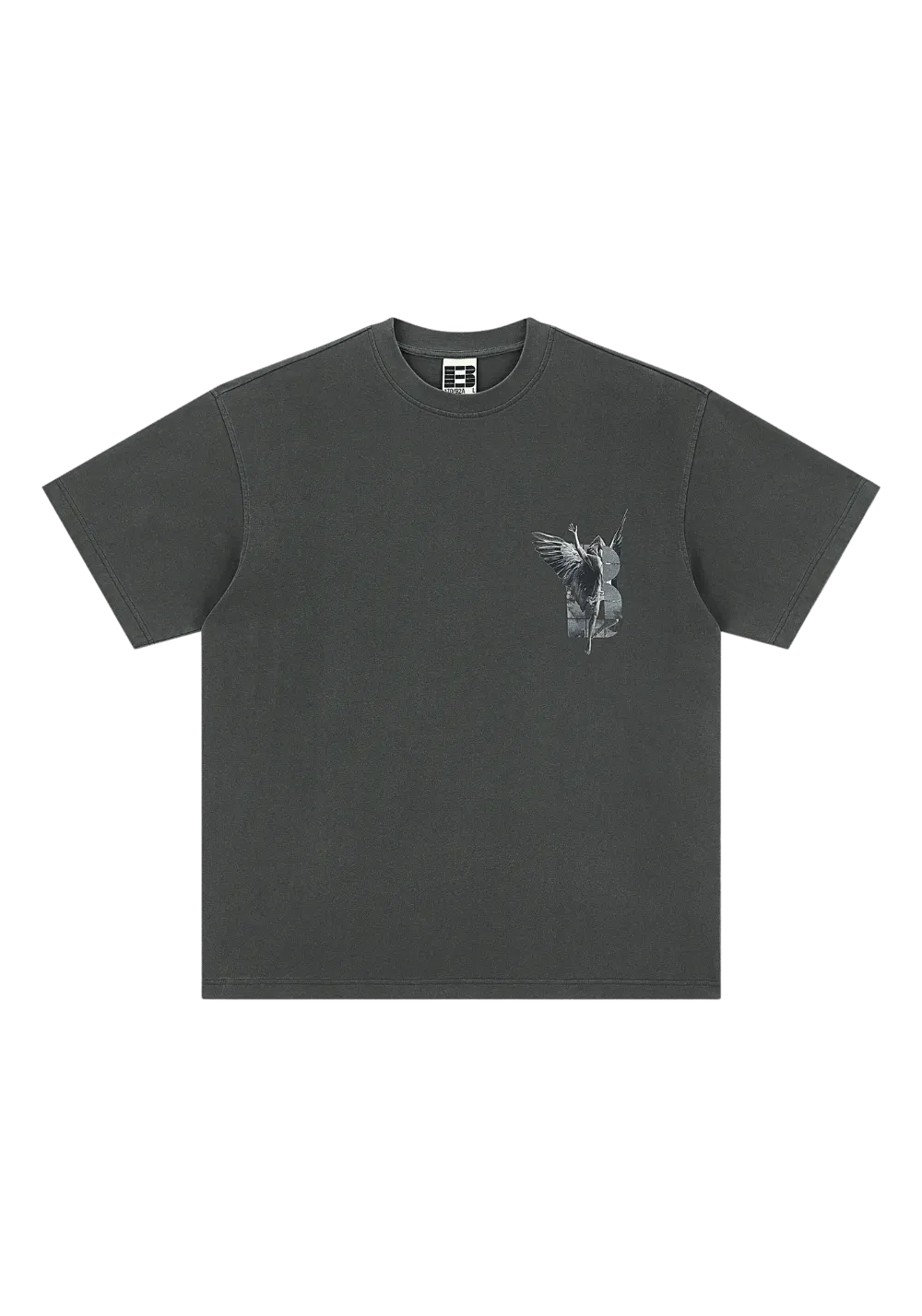 Angel Logo Pattern T-Shirt