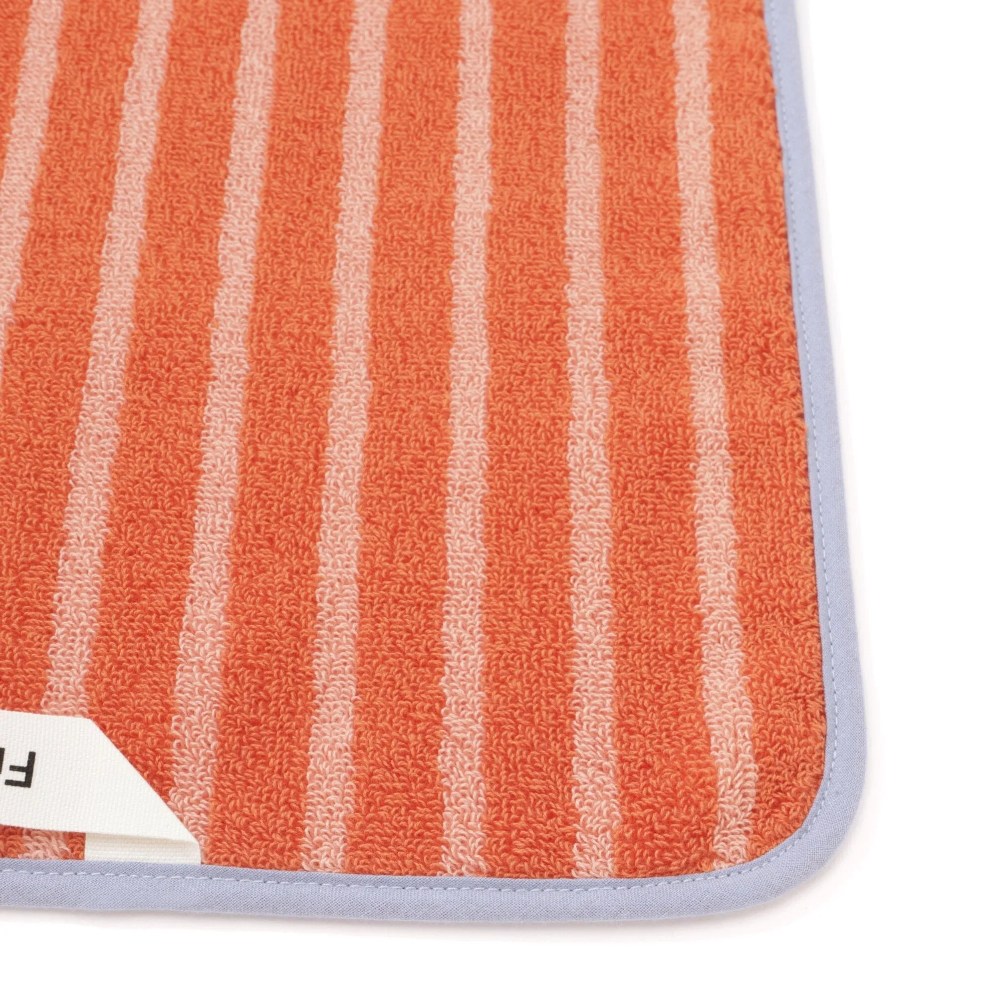 Antibacterial and Deodorizing Striped Wash Towel Orange