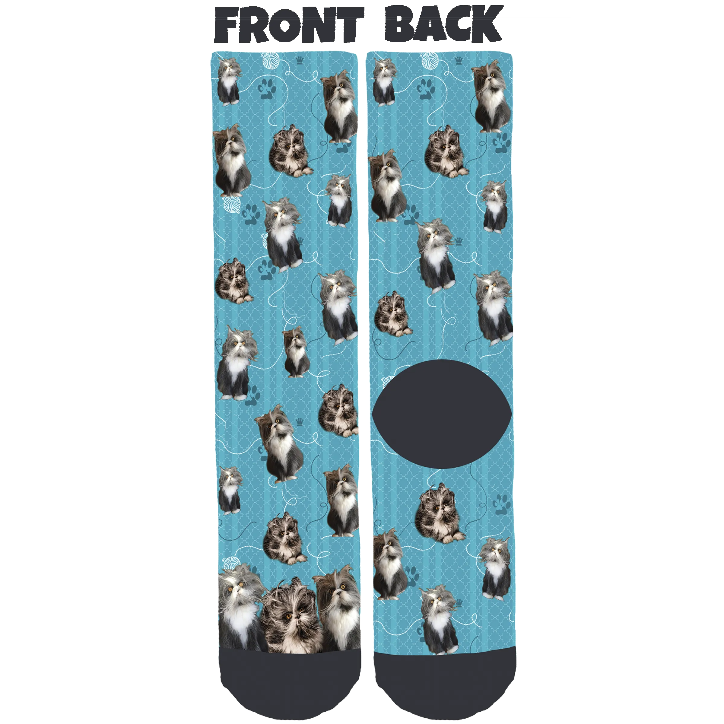 Atchoum the Cat Crew Socks