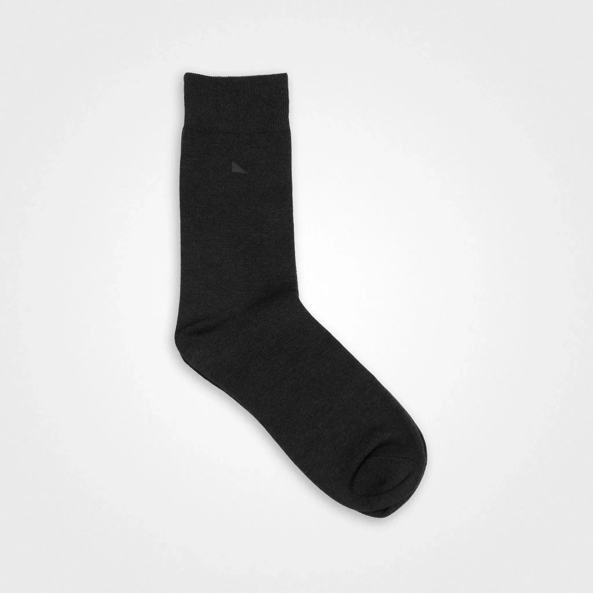 Bamboo Crew Socks Unisex 5-Pack, Black