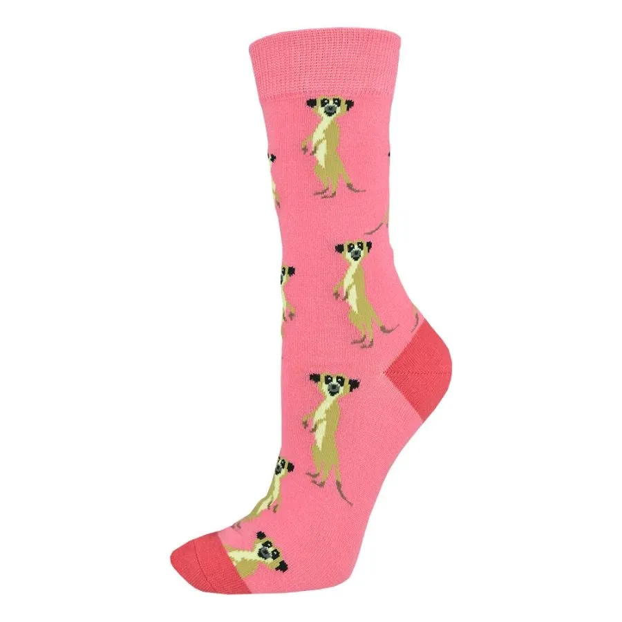 Bamboozld: Womens Meerkat Bamboo Sock