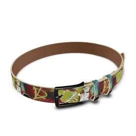 #Be140 LDCC leather belt