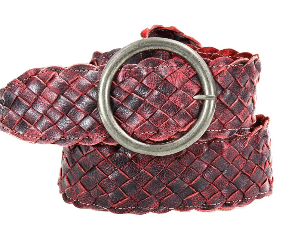 Bedstu Dreamweaver Woven Leather Belt