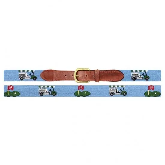 Beverage Cart Needlepoint Belt