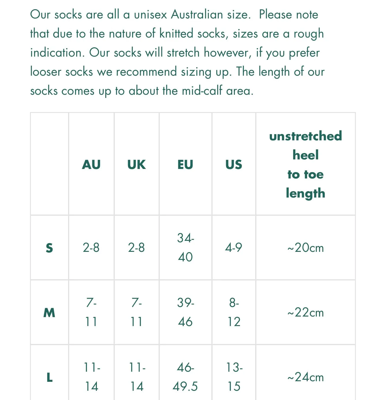 Bing Bing - Australian Cotton Socks - Mono