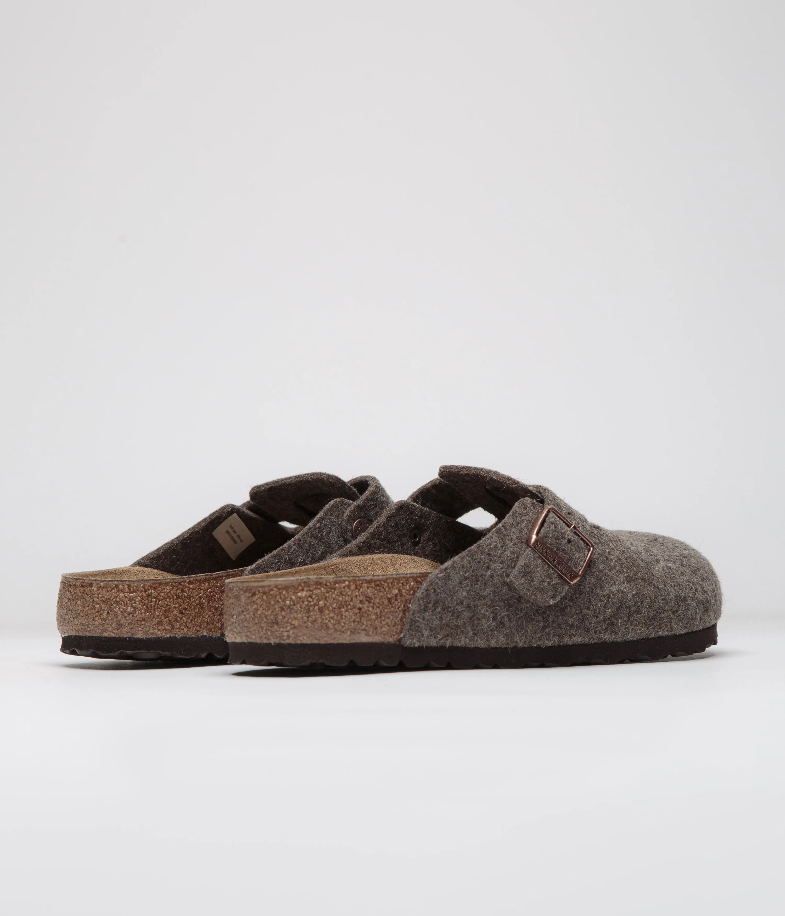 Birkenstock Boston Wool Sandals - Cacao