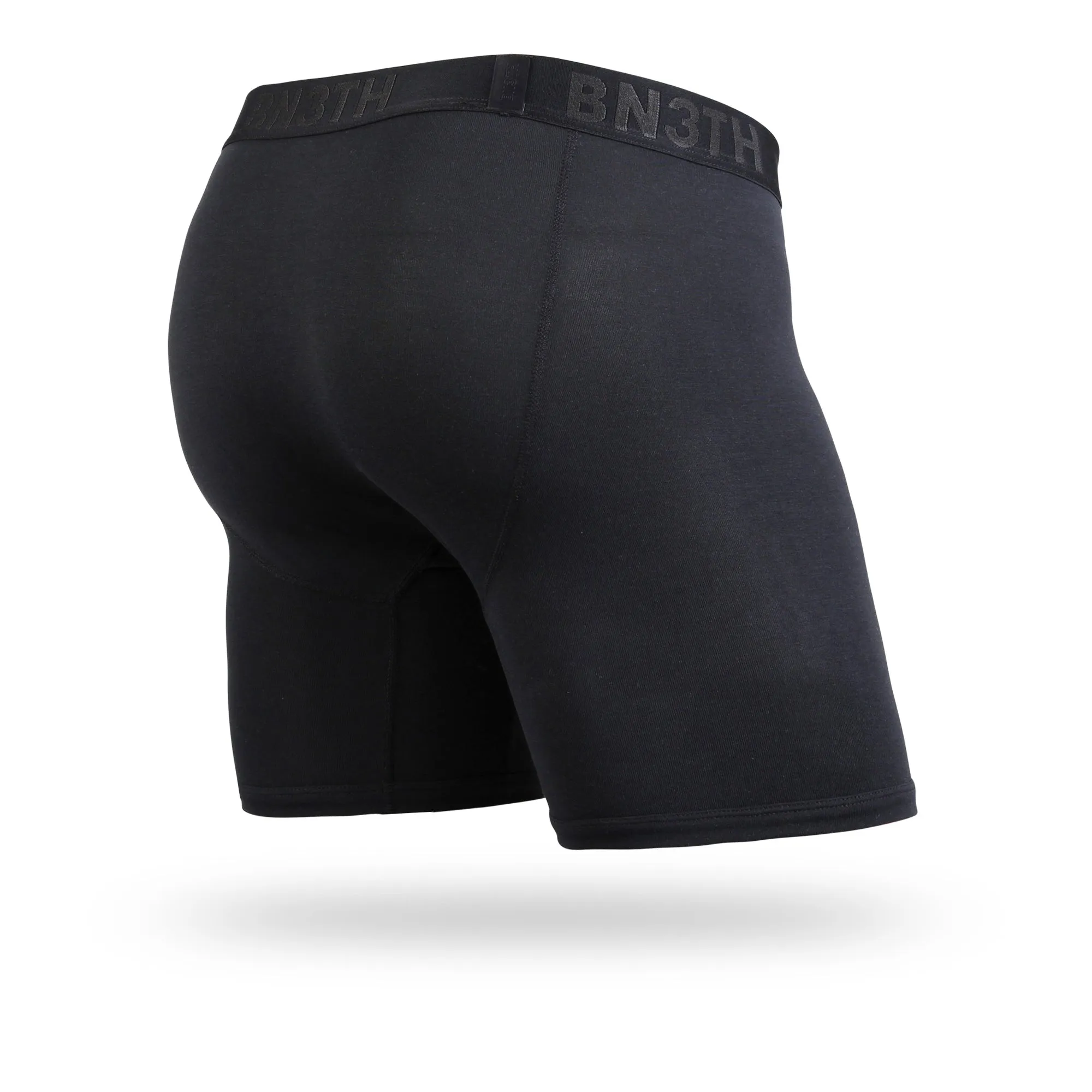 BN3TH MEN'S CLASSICS BOXER BRIEF: BLACK/BLACK