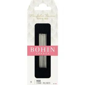 Bohin Milliners Basting Needles #9