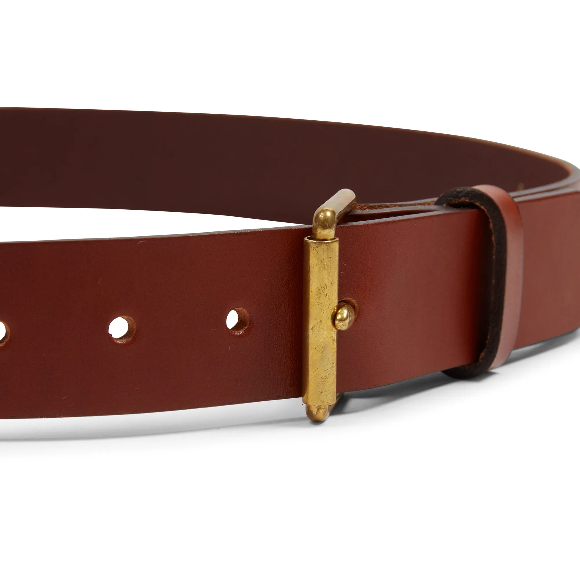 Bridle Leather Belt - Tan