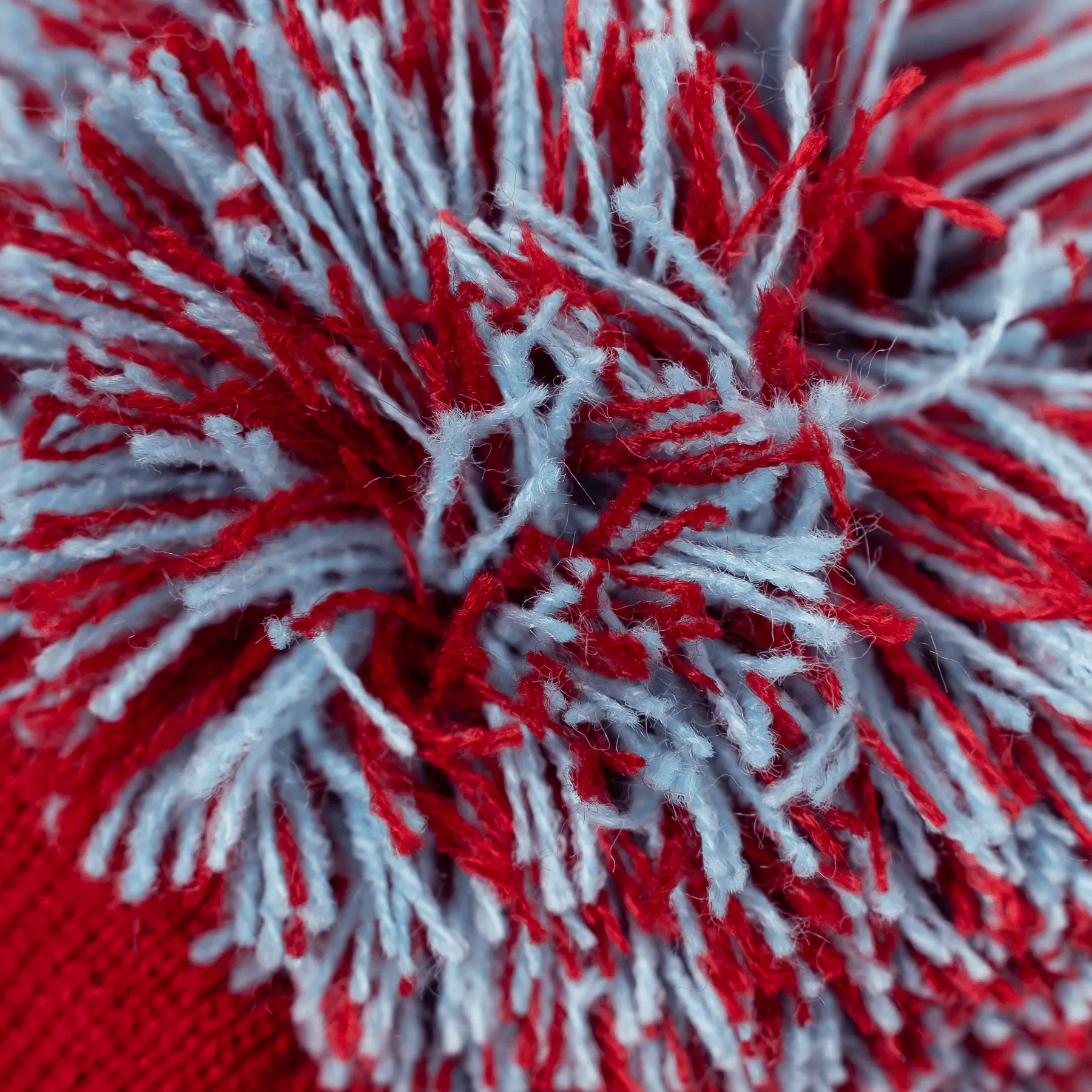 Burgundy | Sky - Bobble Hat