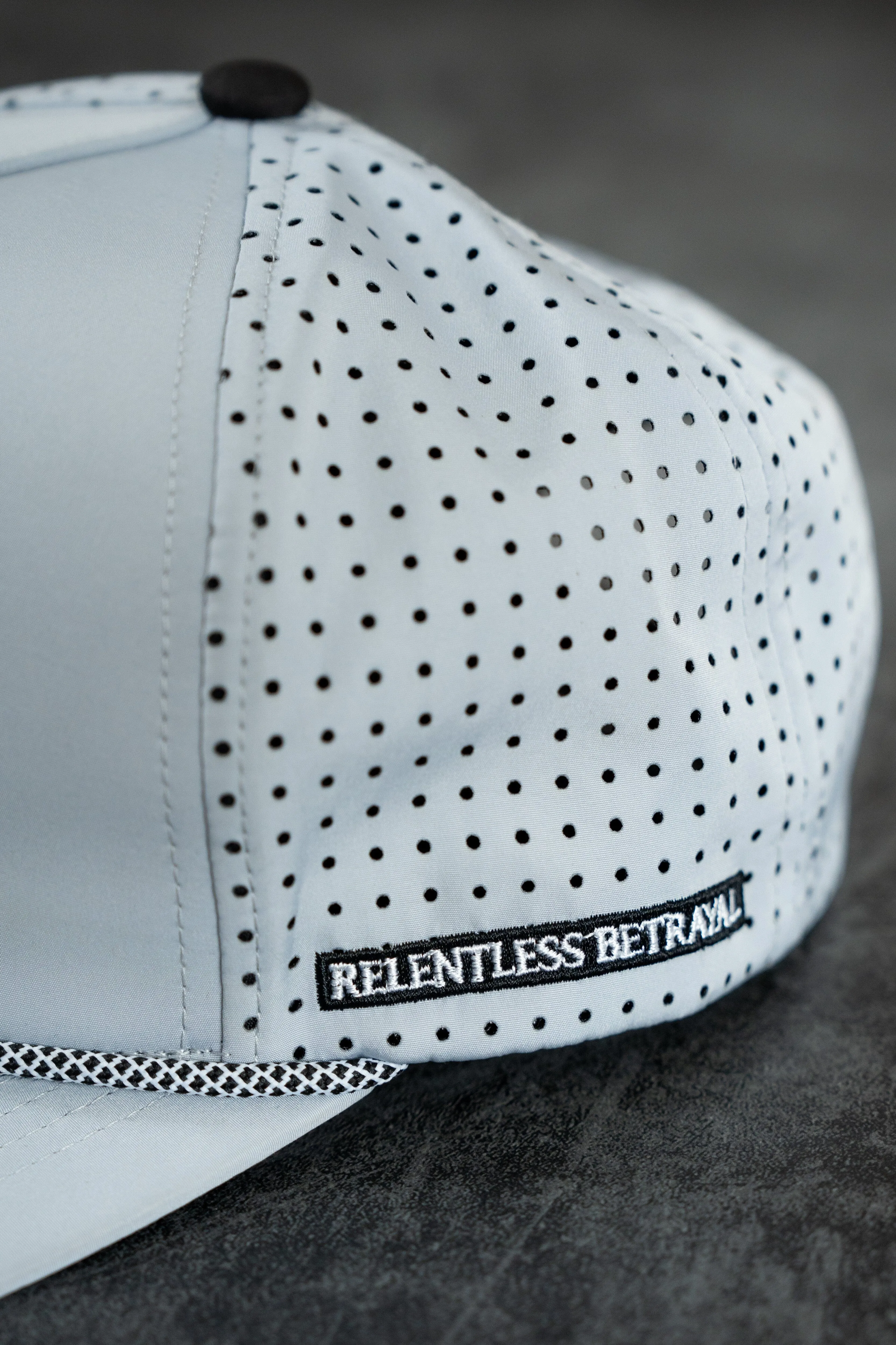 Burn The Ships Cement PVC Snapback