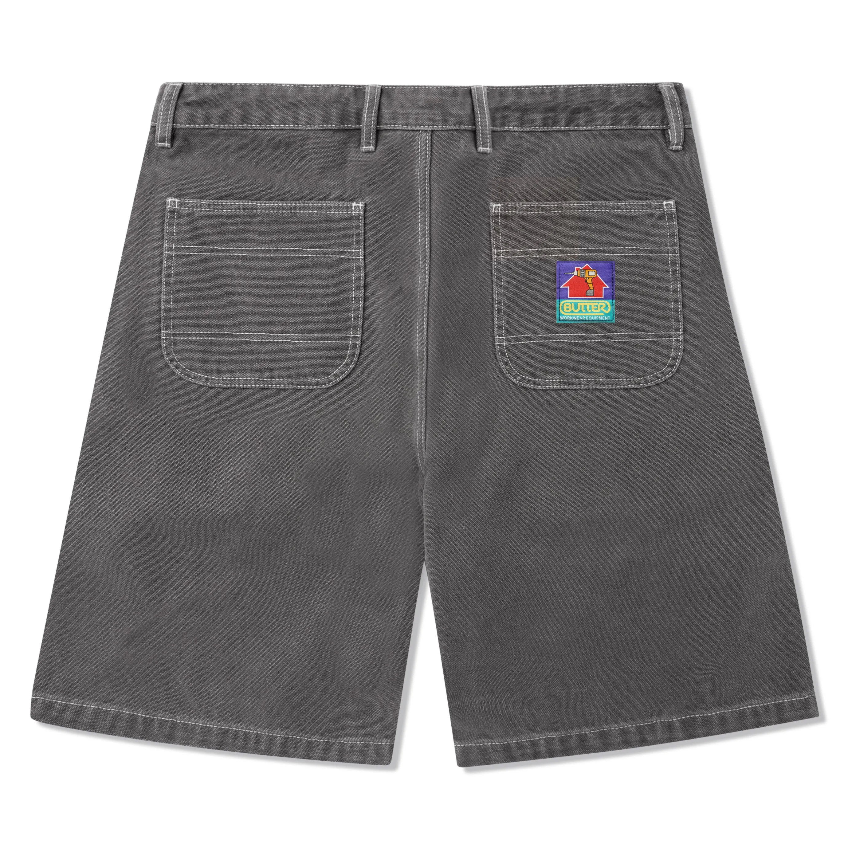 Butter Goods Work Shorts Graphite