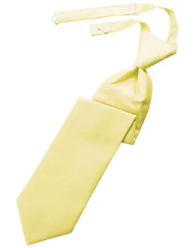 Buttercup Solid Twill Windsor Tie