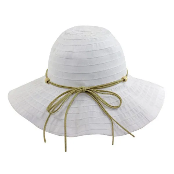 California Hat Company - Short Brim Ribbon Hat