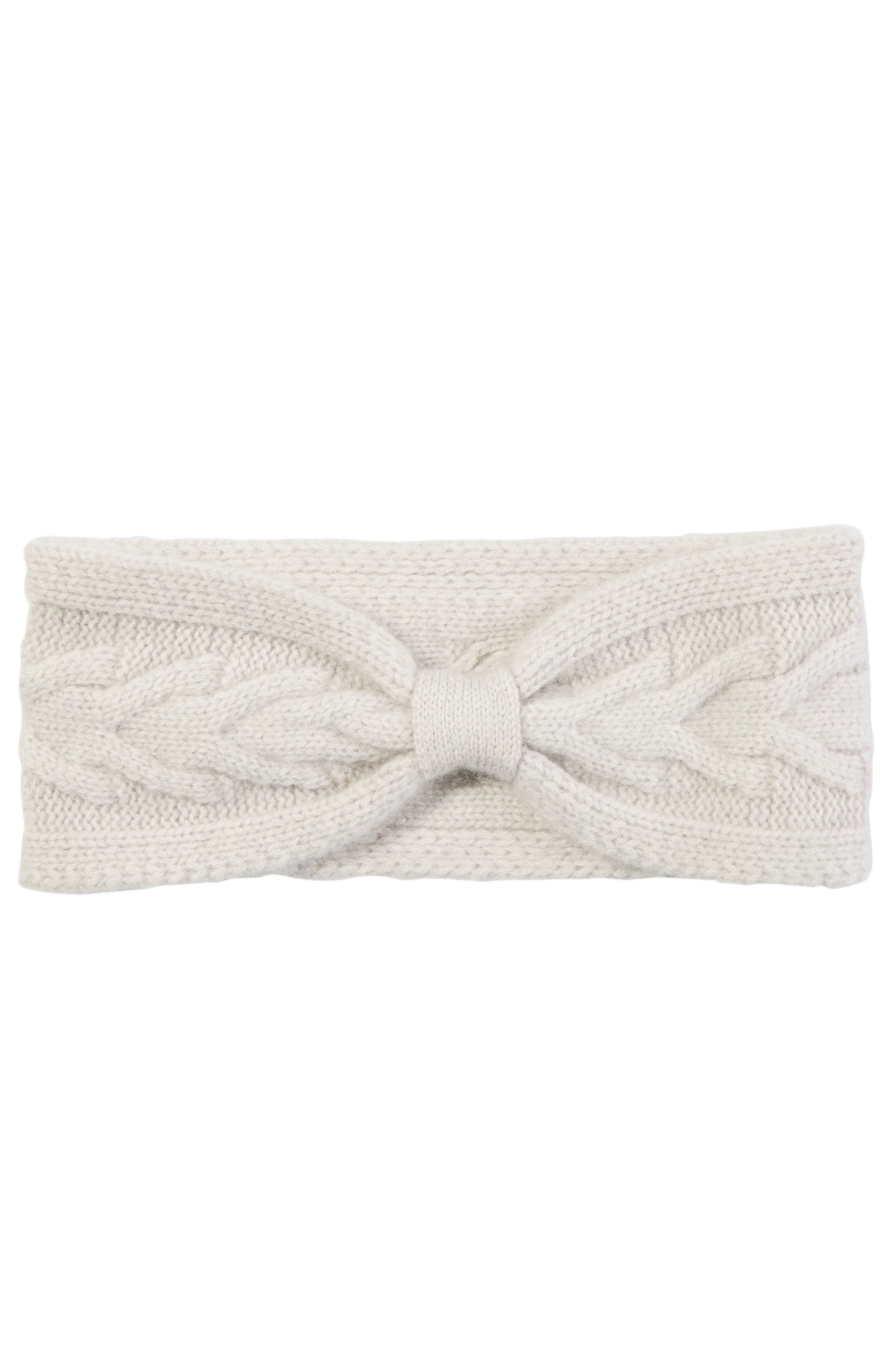 CASHMERE TRELLIS CABLE HEADBAND