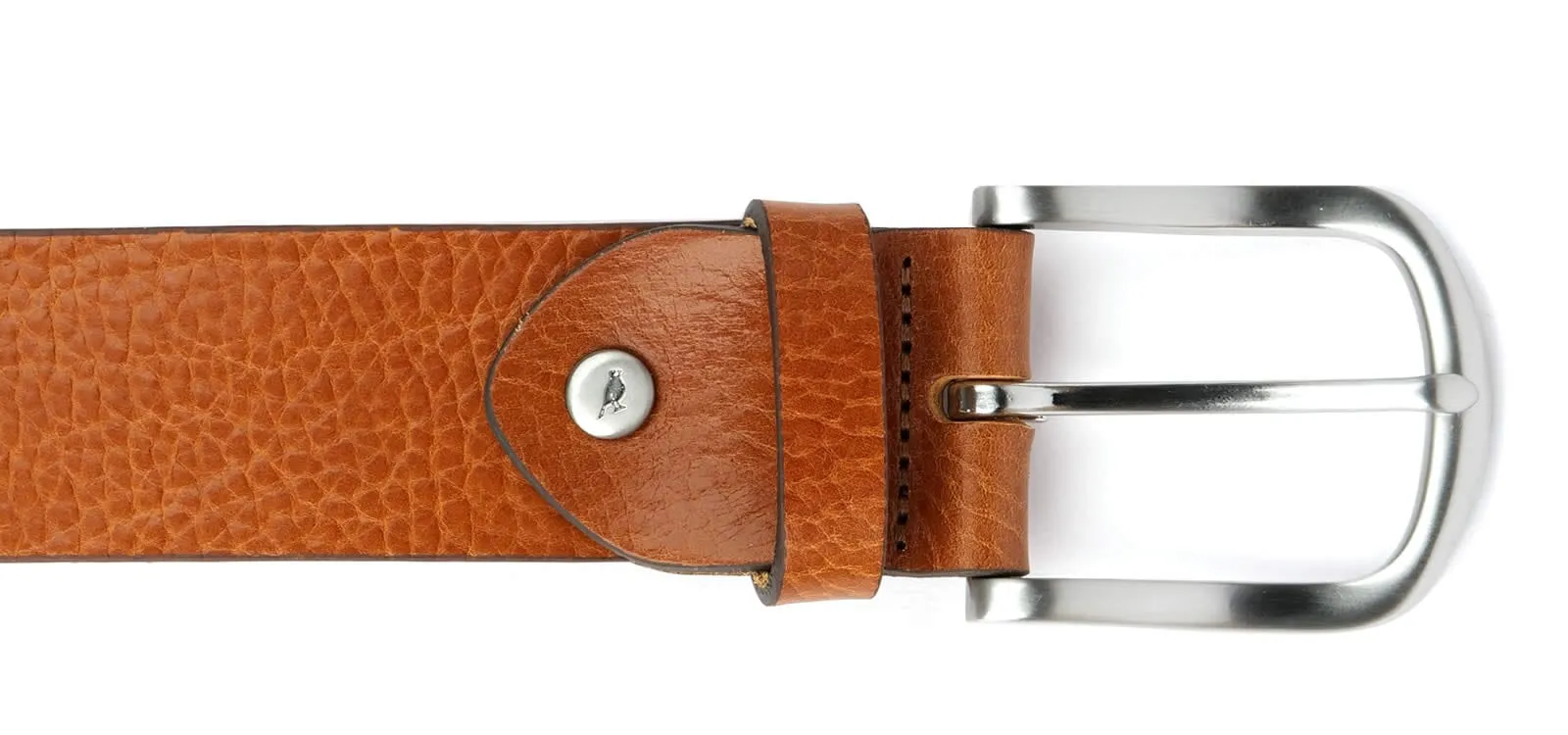 Casual Leather Belt Tan