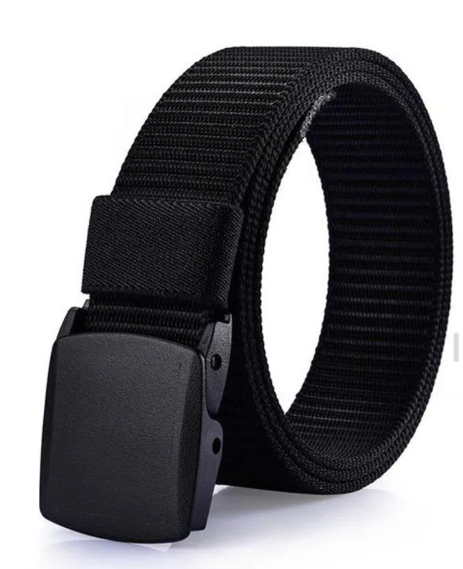 Casual Military Grade Polymer Buckle Nylon Belt