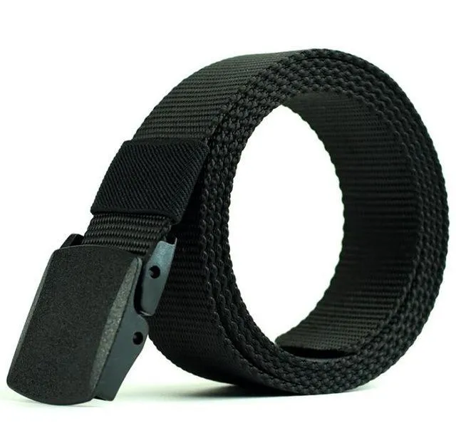 Casual Military Grade Polymer Buckle Nylon Belt