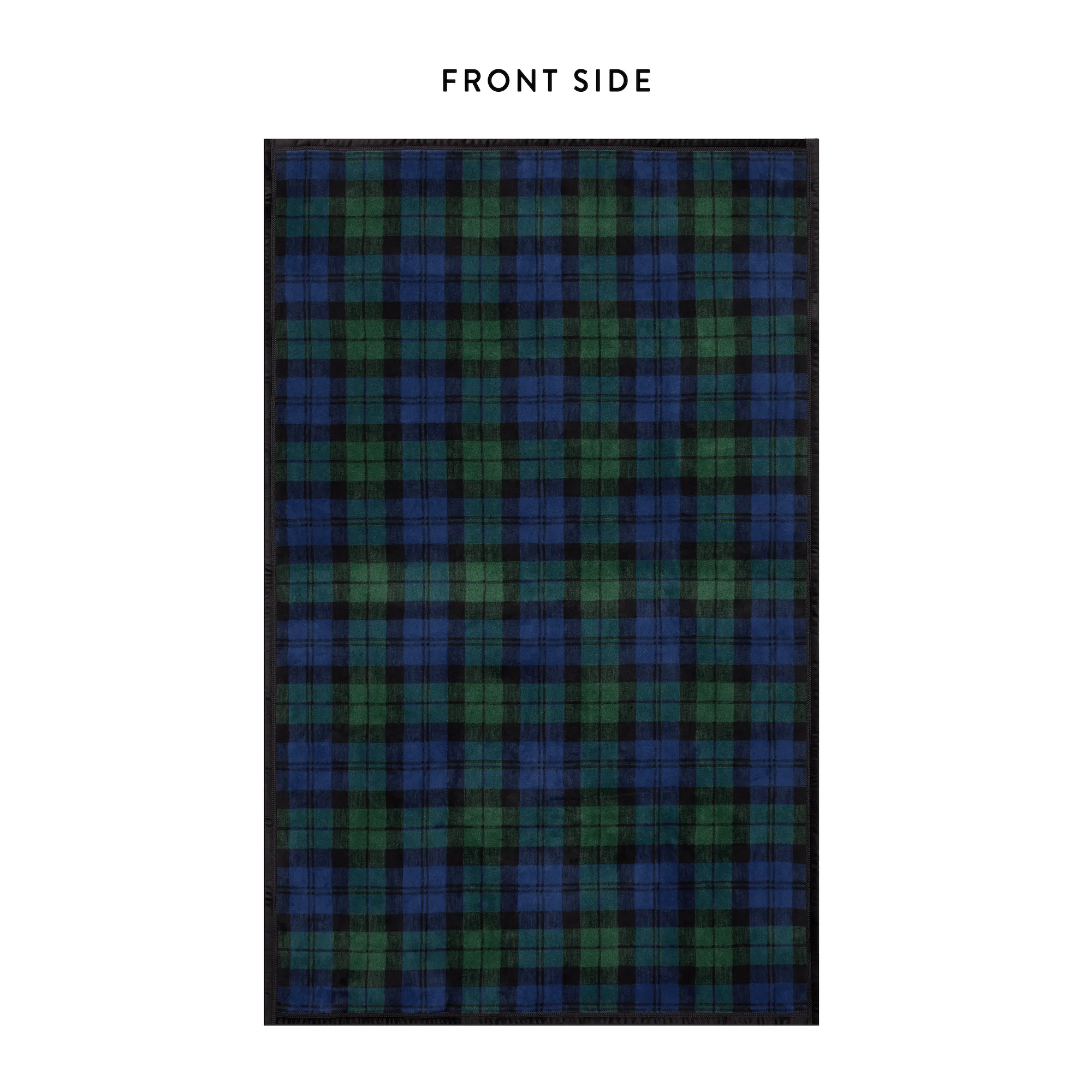 ChappyWrap x TFD Black Watch Plaid Dog Blanket