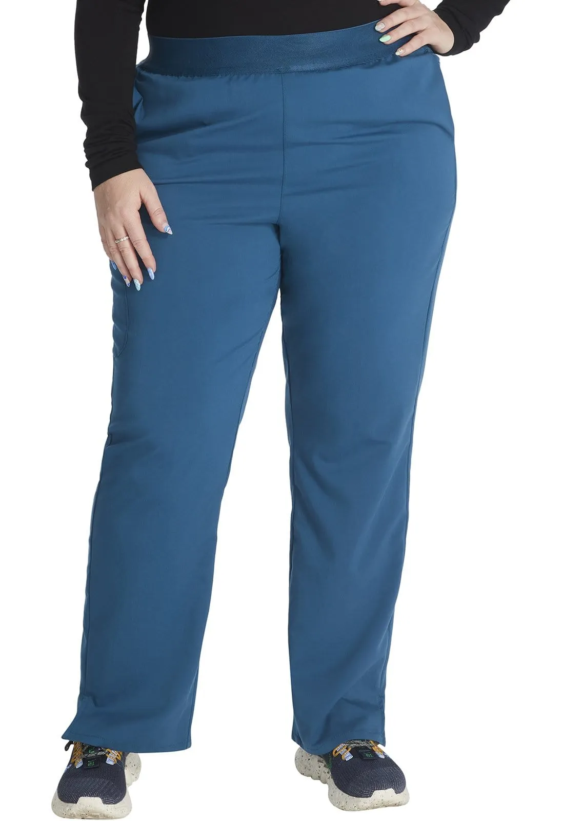 Cherokee Atmos Tall Mid-rise Pull-on Straight Leg Scrub Pant CK136AT