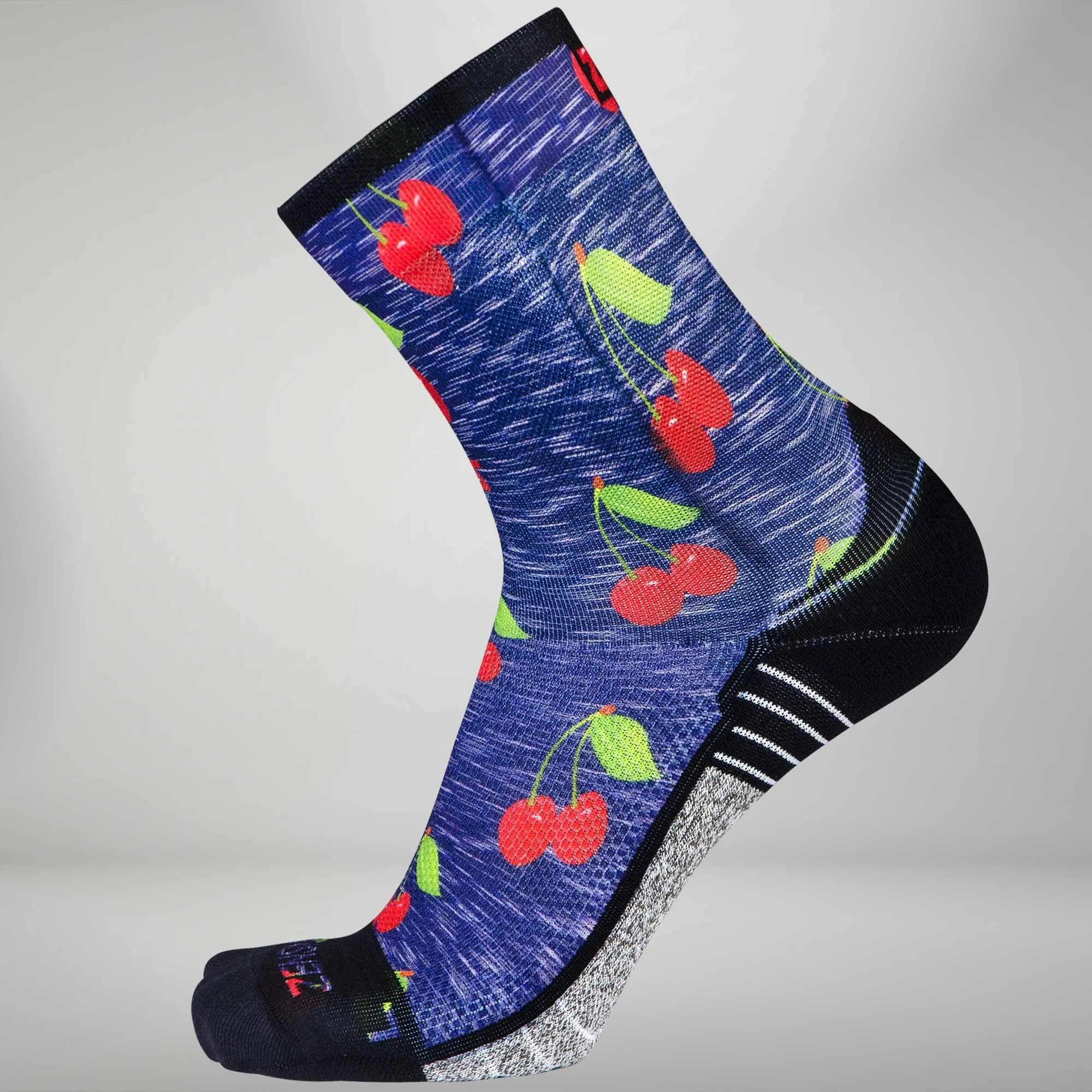 Cherries Socks (Mini-Crew)