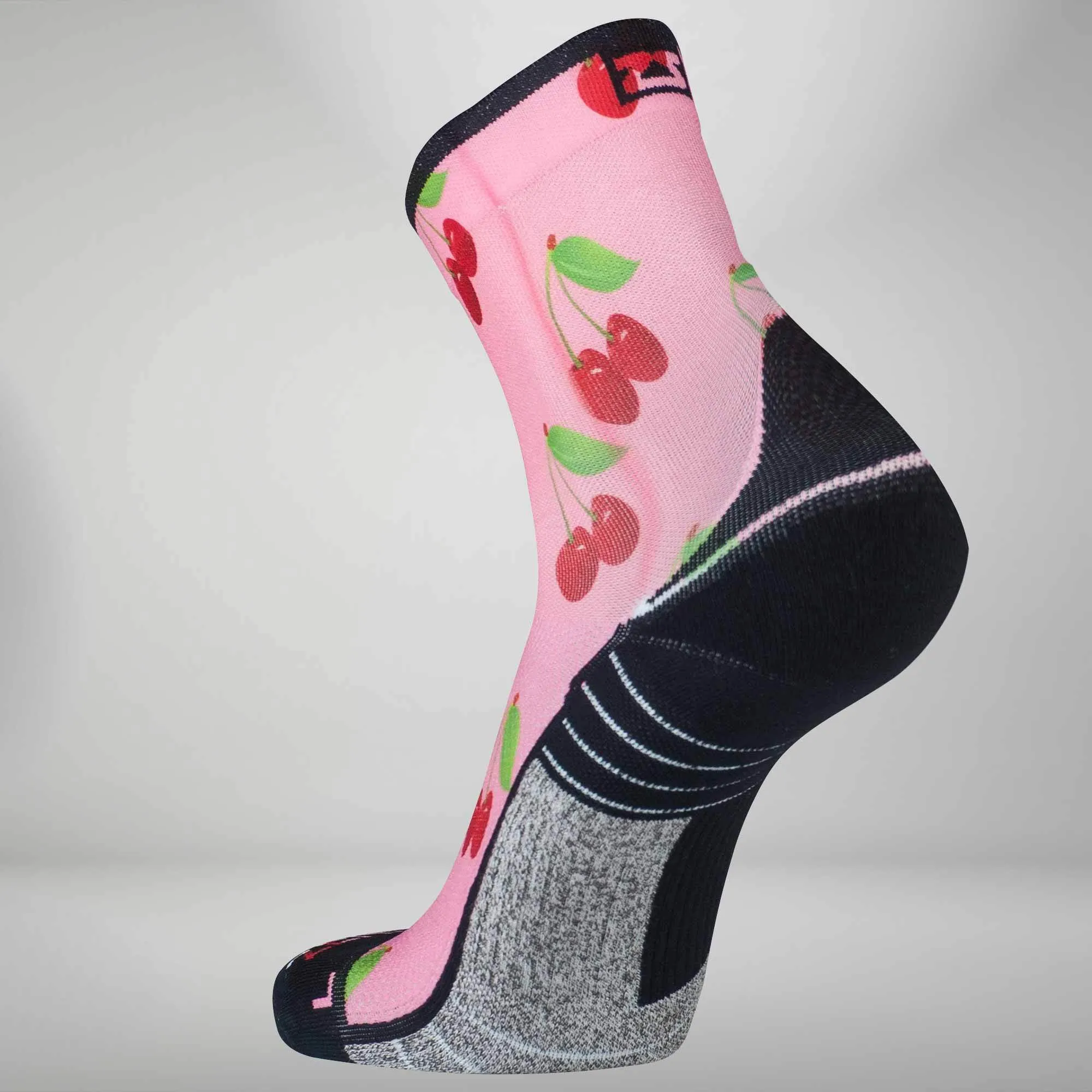 Cherries Socks (Mini-Crew)