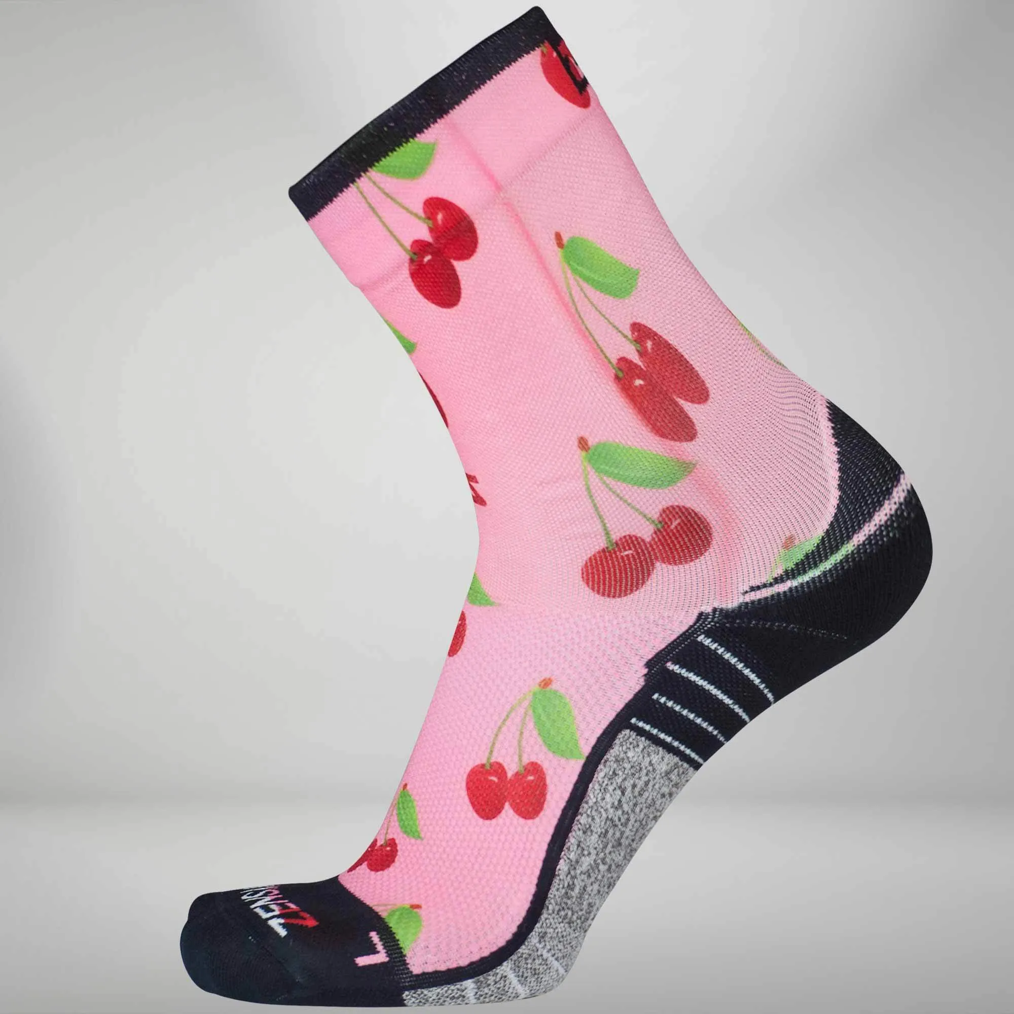 Cherries Socks (Mini-Crew)