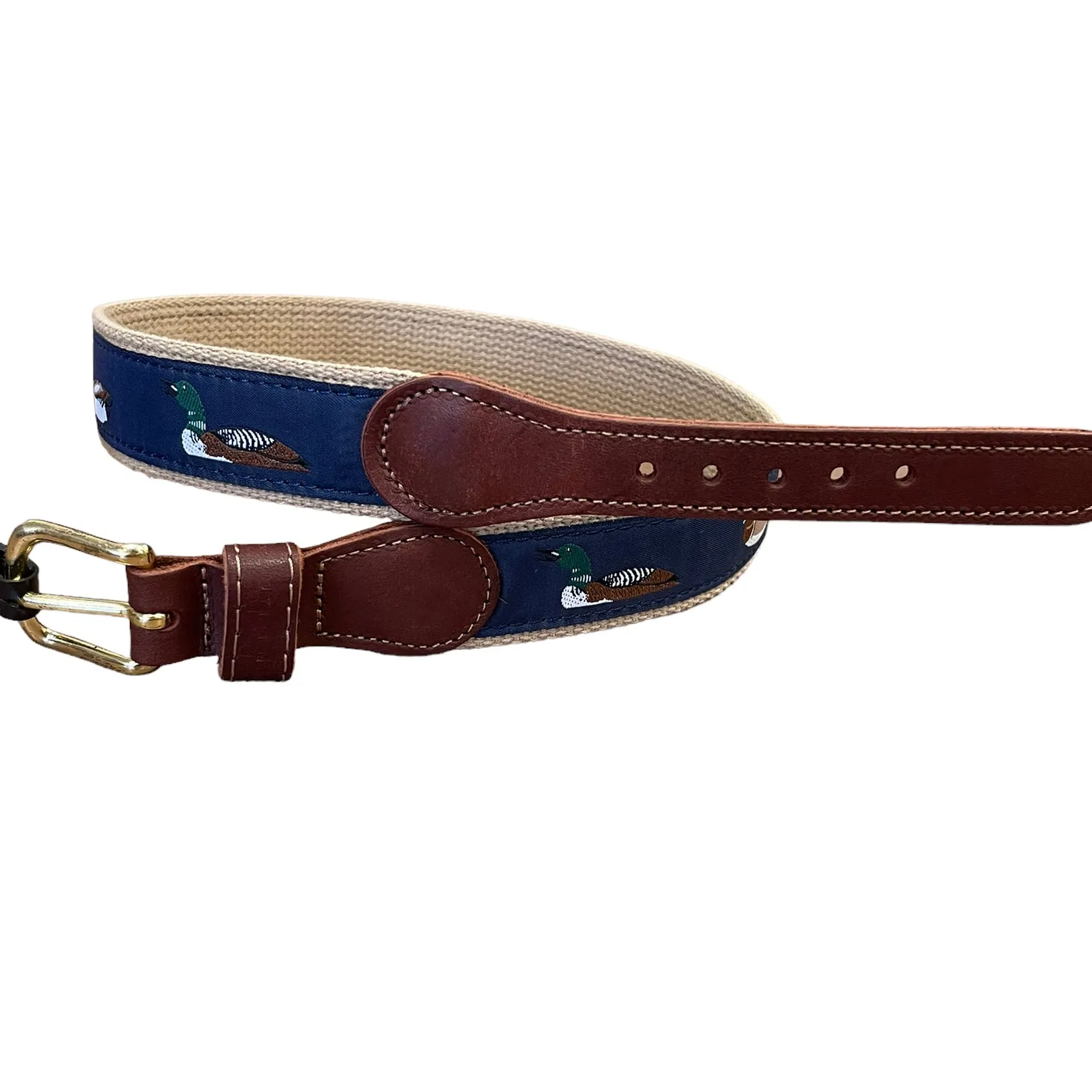 Children's Leather Web Belts