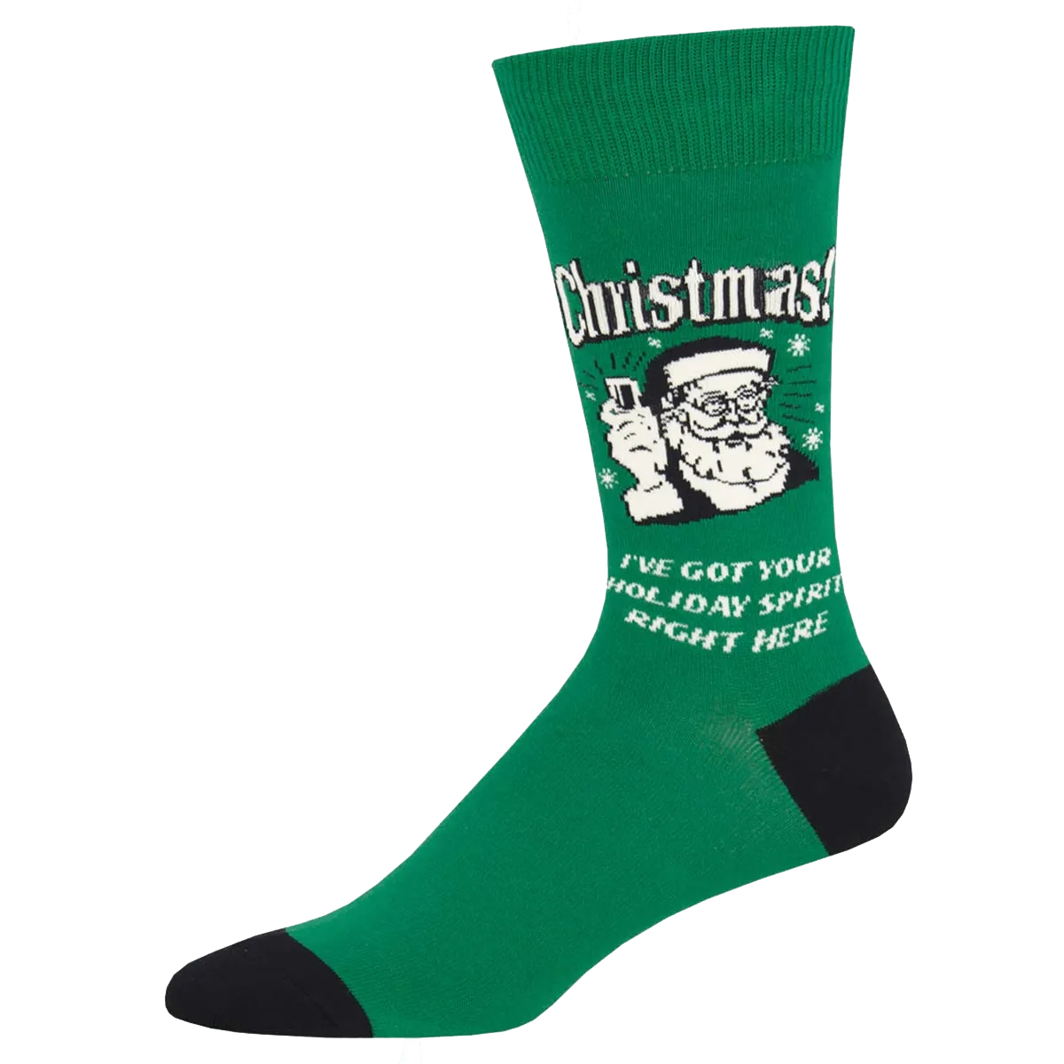 Christmas Spirit Men's Crew Socks