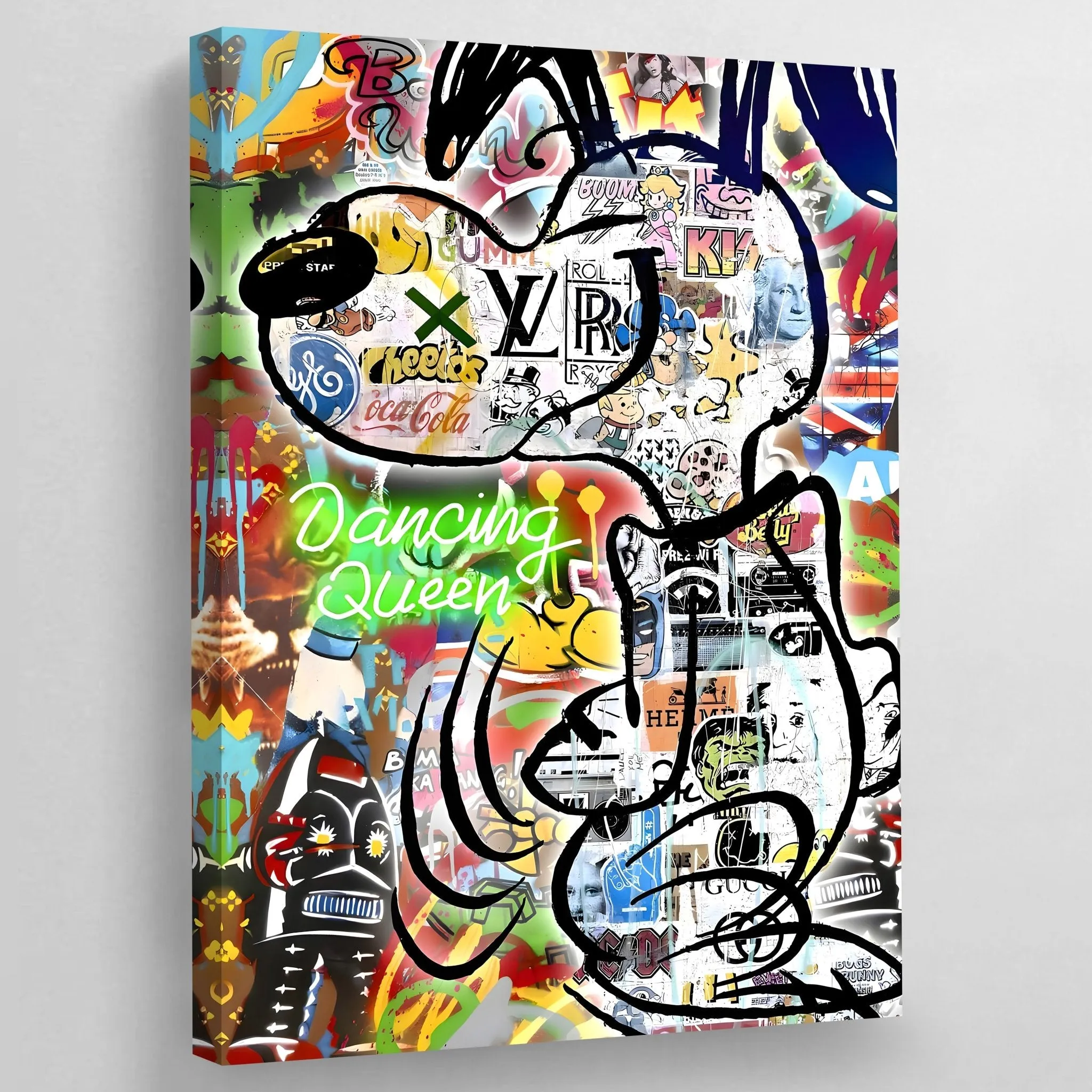 Comic Cartoon Pop Canvas