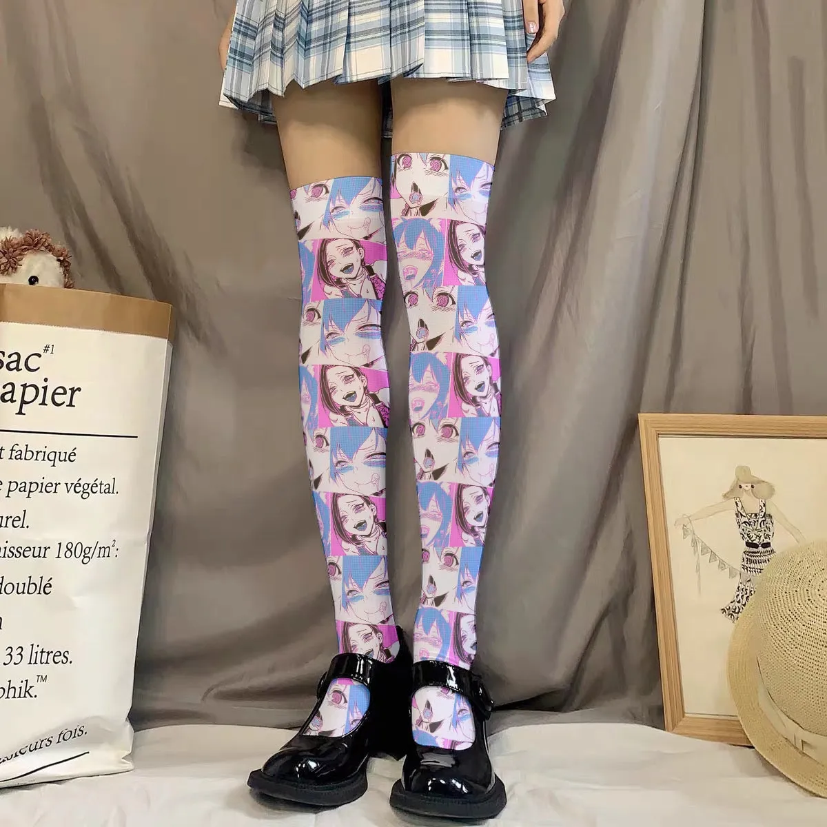 Comic Strip Manga Stockings