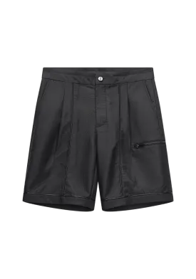 Composite Fabric Zipper Shorts