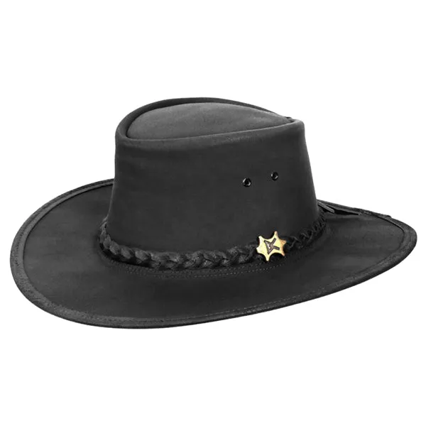 Conner - Stockman Oily Australian Leather Hat