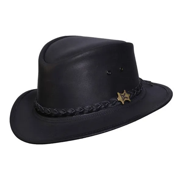 Conner - Streetwise Leather Fedora