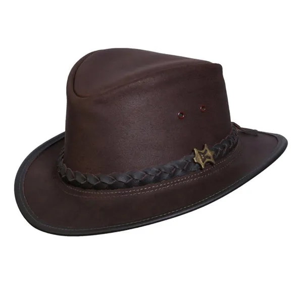 Conner - Streetwise Leather Fedora