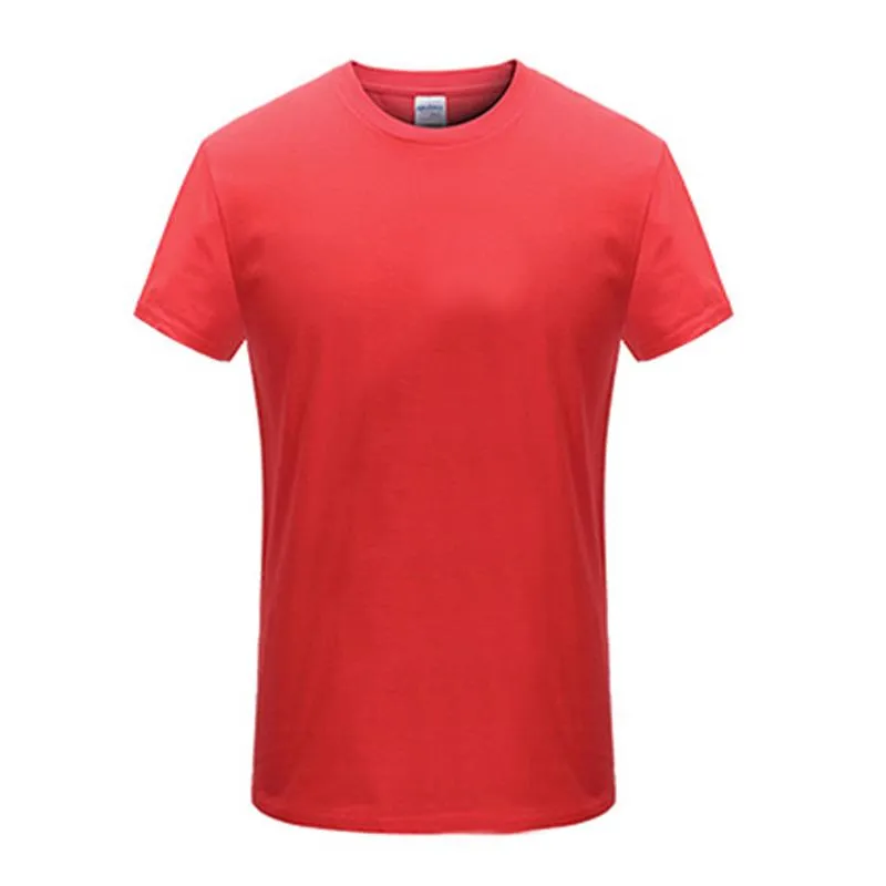 Cotton Short Sleeve Round Neck T-Shirt