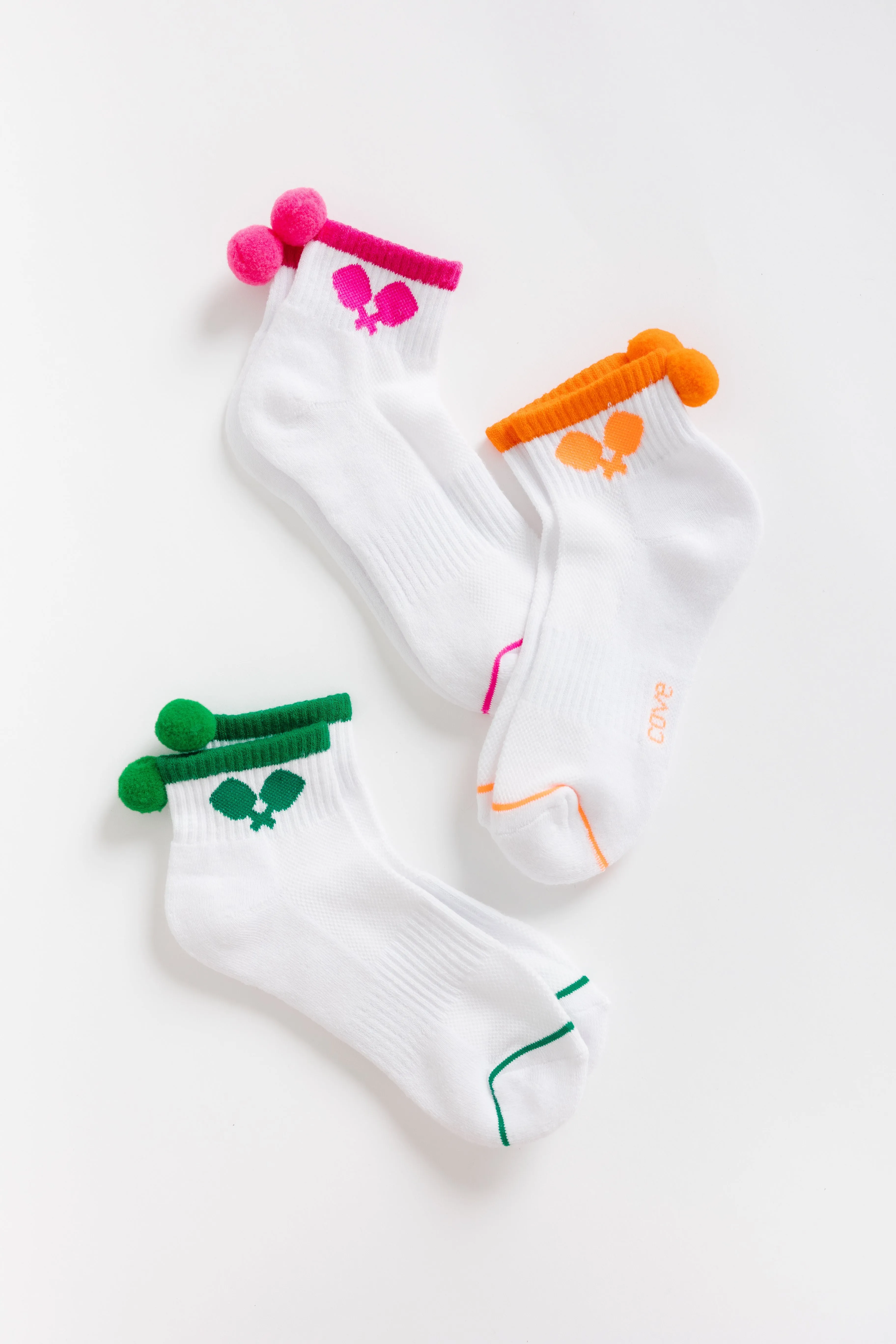 Cove Pickleball Quarter Socks