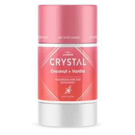 Crystal Deodorant Stick, Magnesium Coconut Vanilla, 2.5 Oz