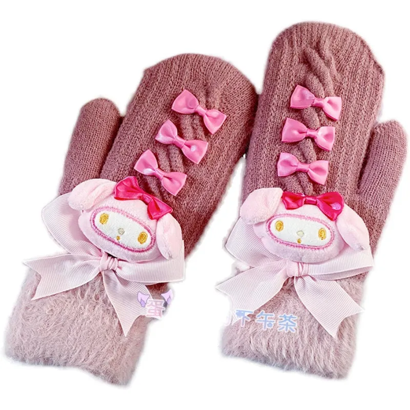 Cute cartoon bow gloves PL51437