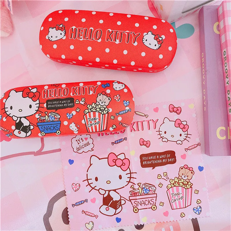 Cute cartoon glasses case PL51207