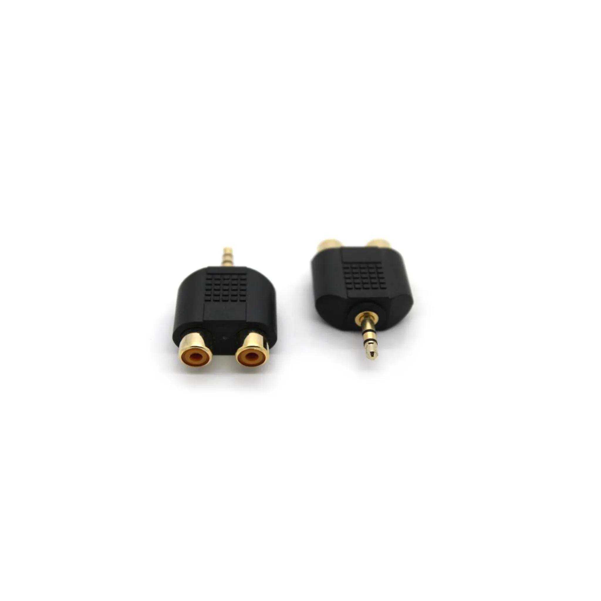 Cyberdyne CZK-759 Stereo Male to 2RCA Female Adaptor  (1 PC)